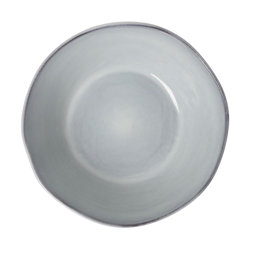 Deep Plate La Mediterránea Black clay