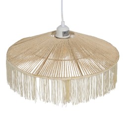 Ceiling Light Beige Paper Iron 220-240 V 41 x 41 x 17 cm