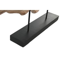 Deko-Figur Home ESPRIT Schwarz Hellbraun Moderne 74 X 9 X 42 CM