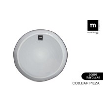 Flat Plate La Mediterránea Black clay