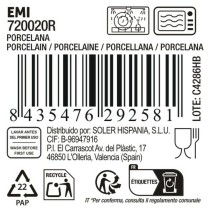 Serving Platter La Mediterránea Emi Circular (18 Units)