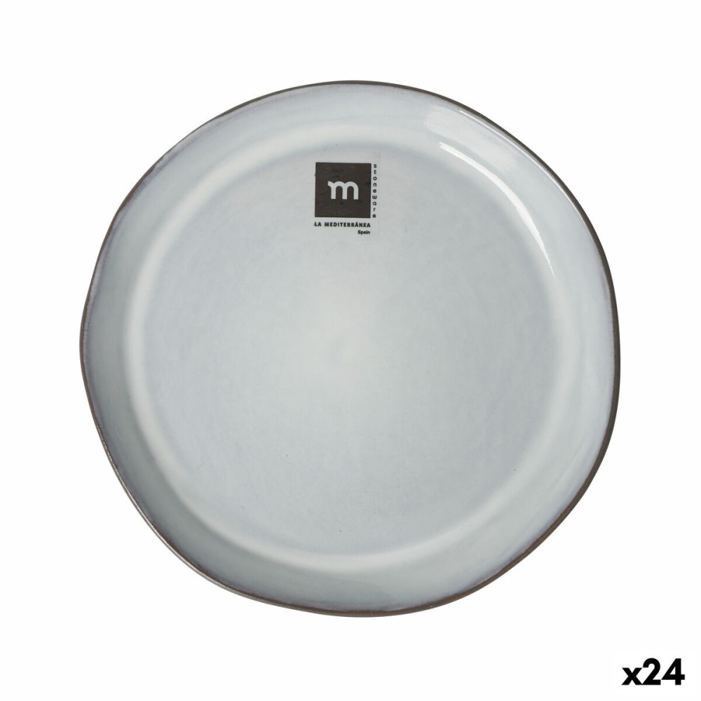 Flat Plate La Mediterránea Black clay