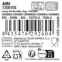Bol pour Apéritifs La Mediterránea Airi (18 Unités)