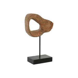 Deko-Figur Home ESPRIT Braun Schwarz Moderne 20 x 9 x 34 cm