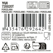 Plat à Gratin La Mediterránea Yui Ronde (18 Unités)