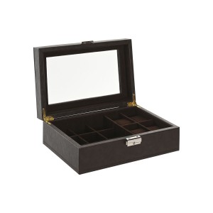 Box-Schmuckkästchen Home ESPRIT Braun Dunkelbraun Polyurethan 25 x 16 x 8,5 cm