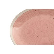 Tableware Home ESPRIT White Pink Stoneware 18 Pieces