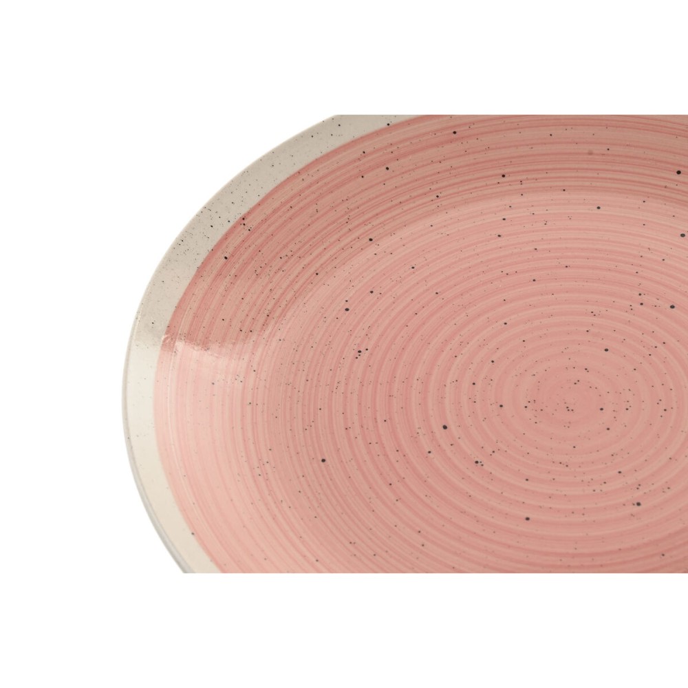 Geschirr Home ESPRIT Weiß Rosa Steingut 18 Stücke