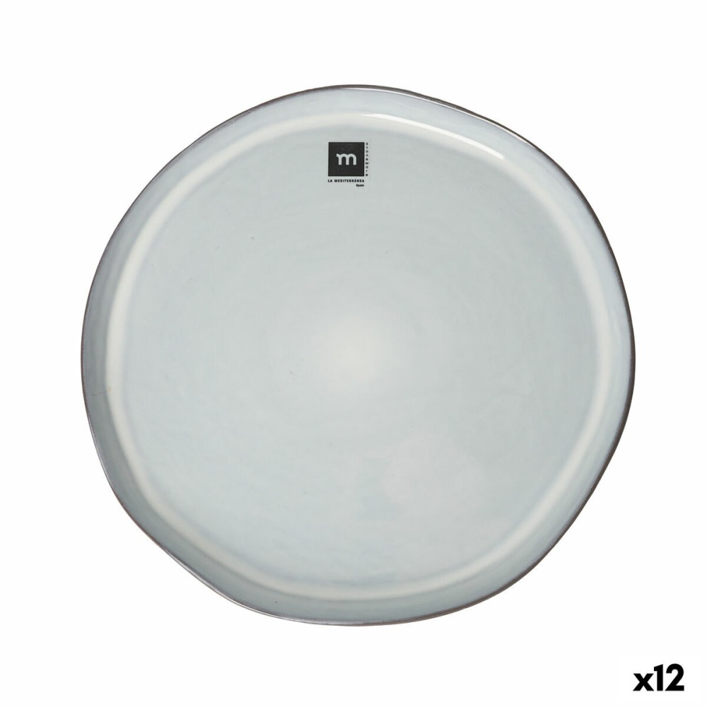 Flat Plate La Mediterránea Black clay