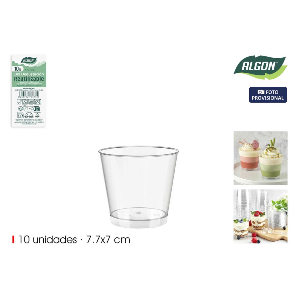 Bol pour Apéritifs Algon 10 Pièces (24 Unités)