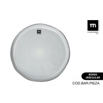 Flat Plate La Mediterránea Black clay