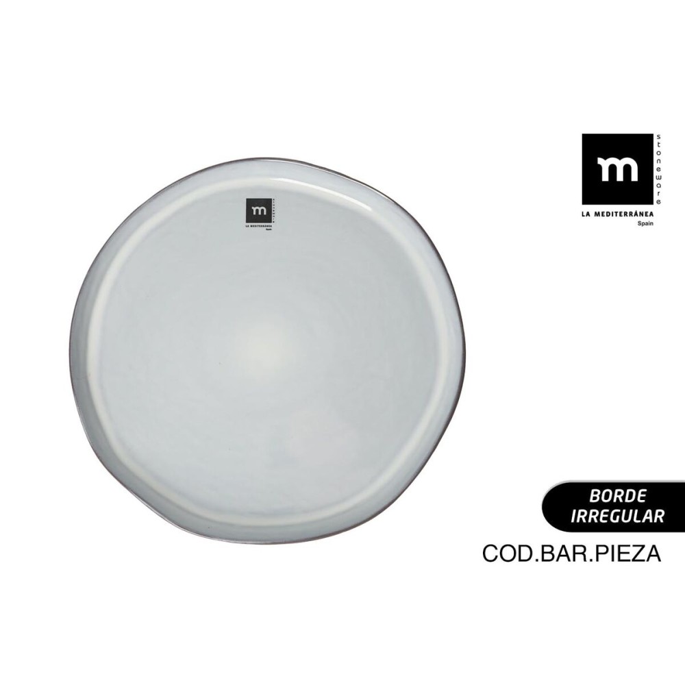 Flat Plate La Mediterránea Black clay