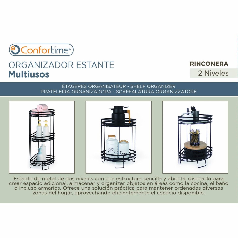 Étagère Confortime Métal (4 Unités)