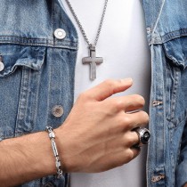 Bracelet Homme Police PEAGB0001116 Acier inoxydable