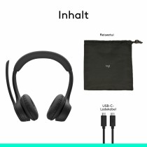 Kopfhörer Logitech 981-001458 Schwarz