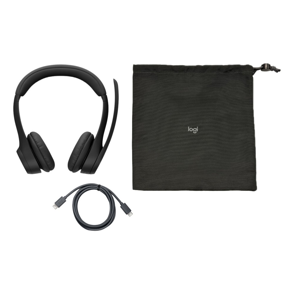 Kopfhörer Logitech 981-001458 Schwarz
