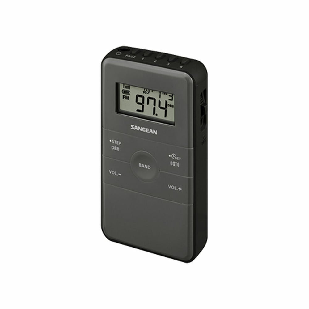 Tragbares Radio Sangean DT-140 Schwarz AM/FM
