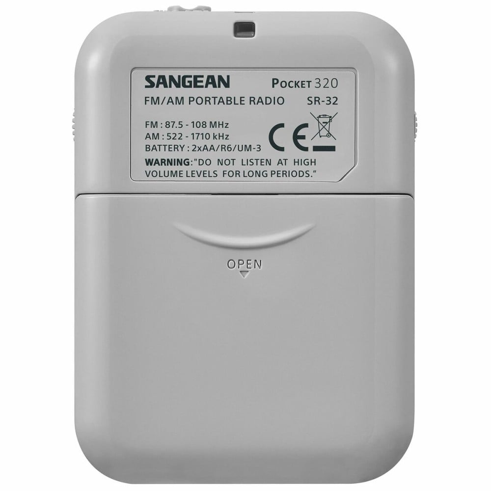 Tragbares Radio Sangean SR-32 Weiß AM/FM