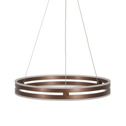 Suspension Marron Doré Verre Fer 220-240 V 60 x 60 x 9 cm