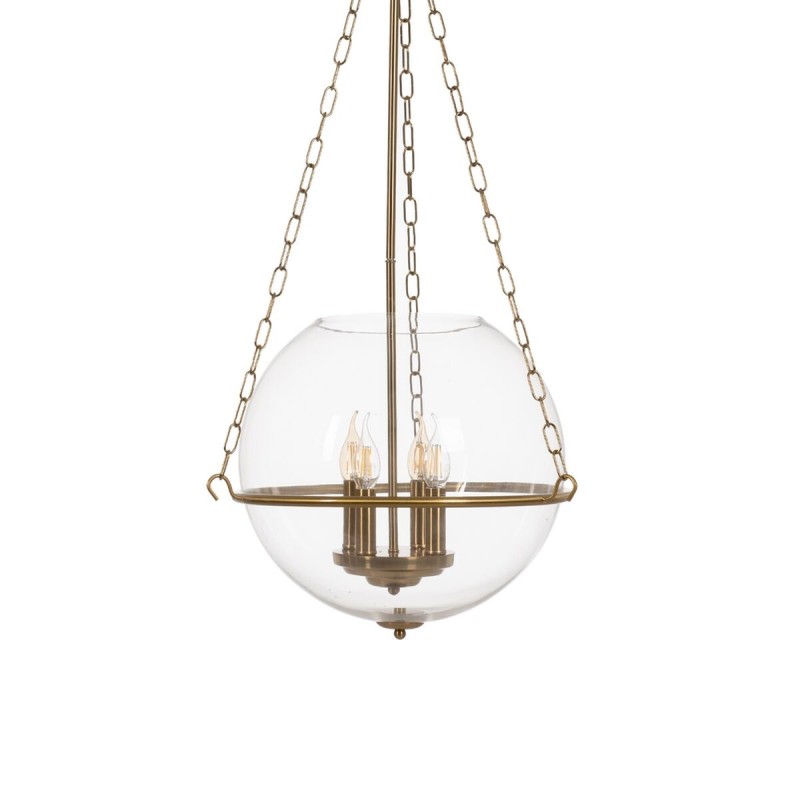 Ceiling Light Golden Crystal Iron 220-240 V 40 x 40 x 80 cm