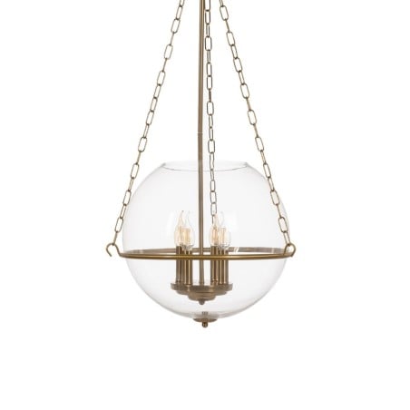 Suspension Doré Verre Fer 220-240 V 40 x 40 x 80 cm