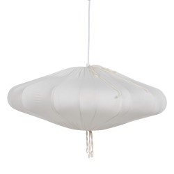 Ceiling Light White Cotton 220-240 V 59,5 x 59,5 x 23 cm