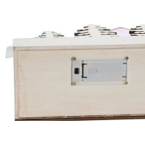 Weihnachtsschmuck DKD Home Decor Rot Rosa 21 x 9,5 x 19 cm (2 Stück)