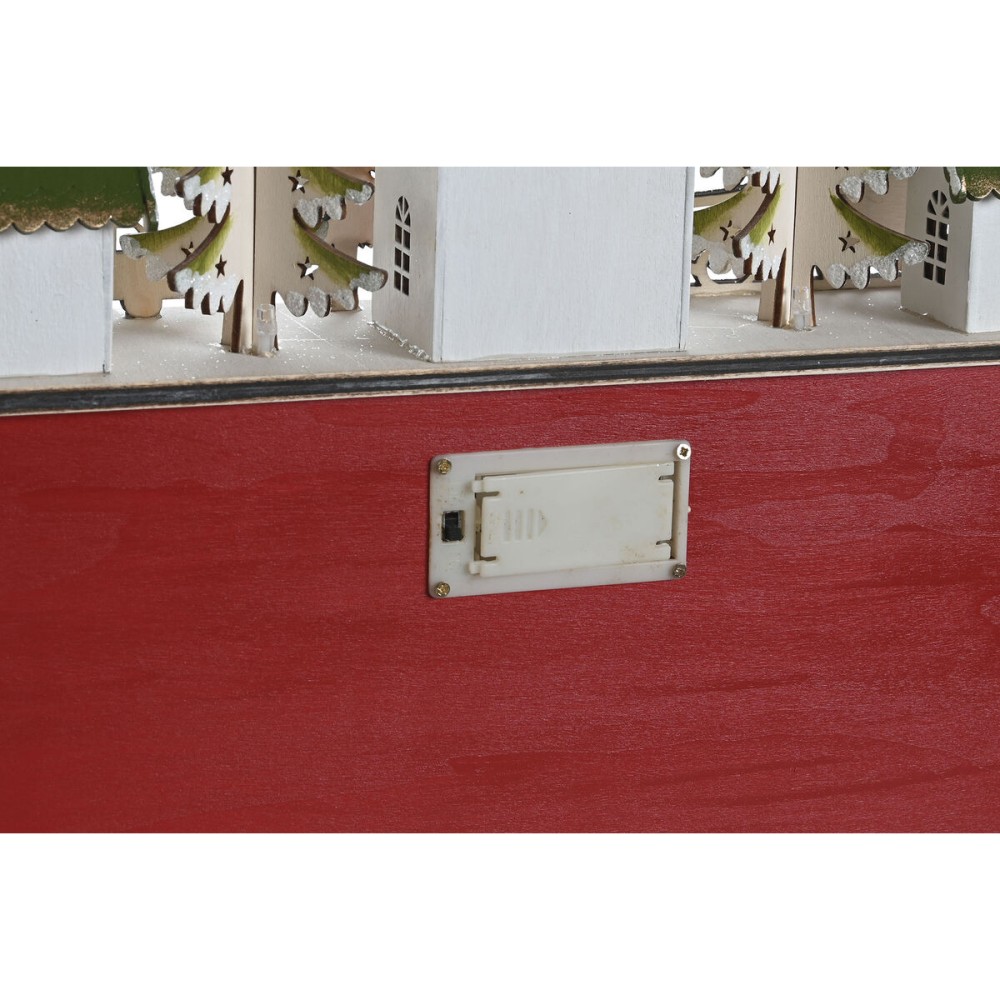 Adventskalender DKD Home Decor Holz 37,5 x 8,5 x 31 cm (2 Stück)