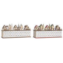 Calendrier de l’Avent DKD Home Decor Bois 45 x 11 x 23 cm (2 Unités)