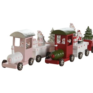 Weihnachtsschmuck DKD Home Decor Rot grün 35,5 x 5 x 8,8 cm (2 Stück)