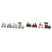Décorations de Noël DKD Home Decor Rouge Vert 35,5 x 5 x 8,8 cm (2 Unités)