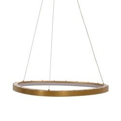 Suspension Doré Verre Fer 220-240 V 62 x 62 x 4 cm