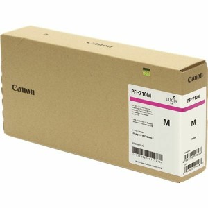 Cartouche d'encre originale Canon PFI-710M Noir Magenta