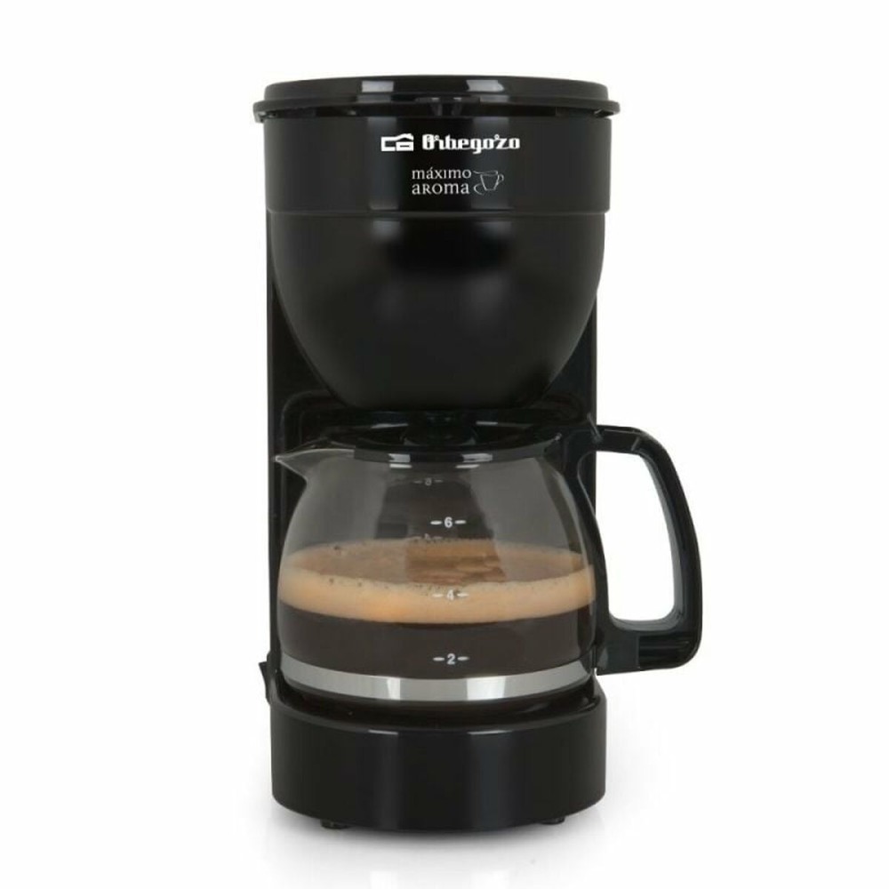 Filterkaffeemaschine Orbegozo 16878 OR Schwarz 650 W 6 Tassen