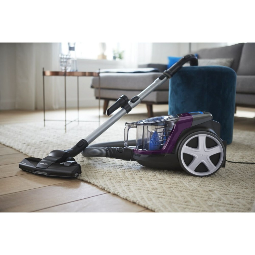 Beutelloser Staubsauger Philips FC9333/09 Blau Schwarz Grau Purpur 900 W 750 W
