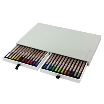 Pastell-Stift Bruynzeel Design 24 Stücke Etüie Bunt