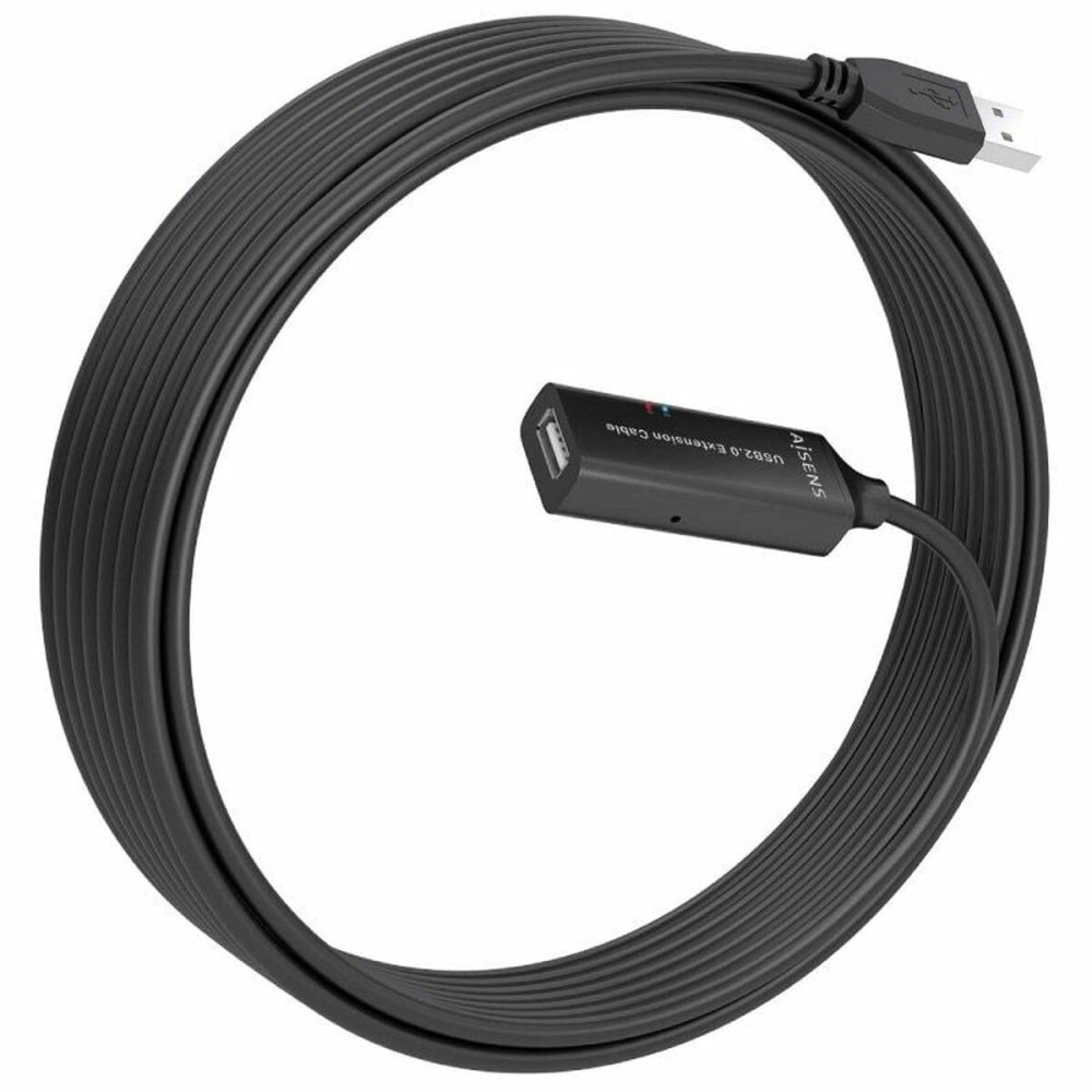Câble USB Aisens A101-0915 Noir 10 m