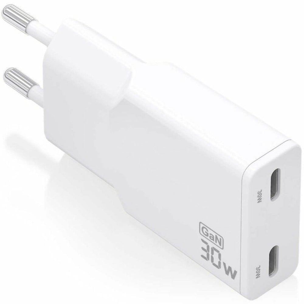 Wandladegerät Aisens ASCH-30W2P048-W Weiß 30 W