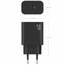 Wandladegerät Aisens A110-0941 Schwarz 30 W