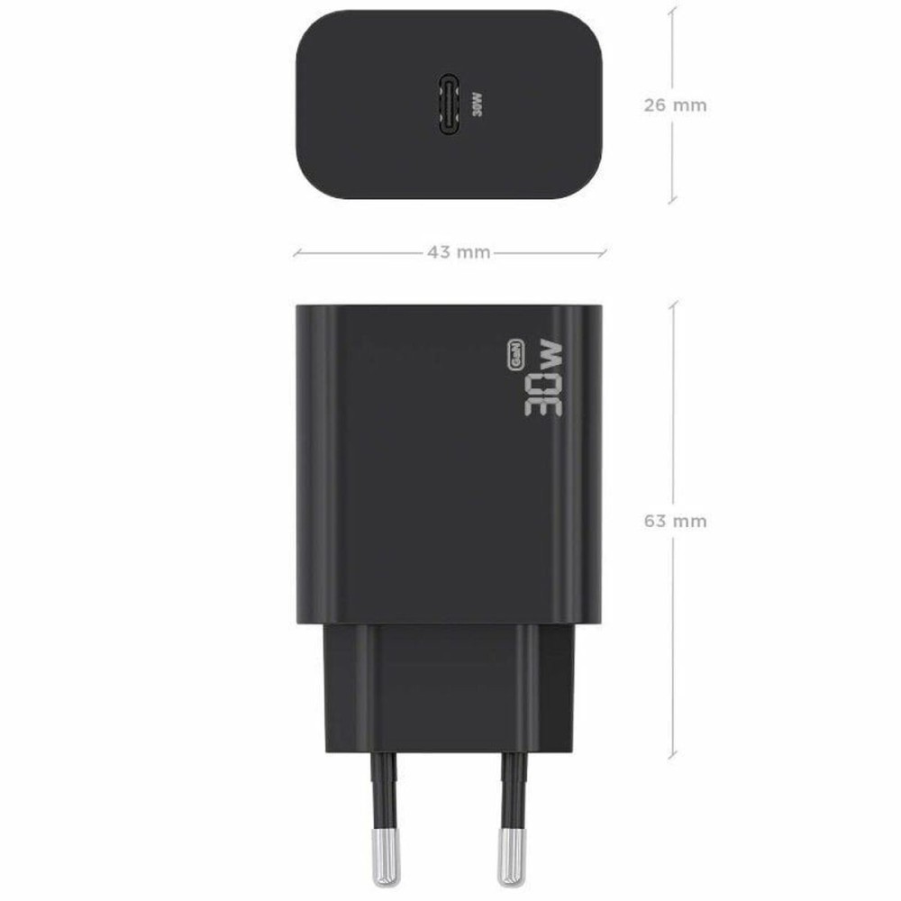 Wandladegerät Aisens A110-0941 Schwarz 30 W