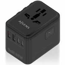 Chargeur mural Aisens ASPS-2A3C09-BK 35 W Noir