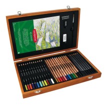 Kit de Dessin DERWENT Academy 35 Pièces Coffret cadeau