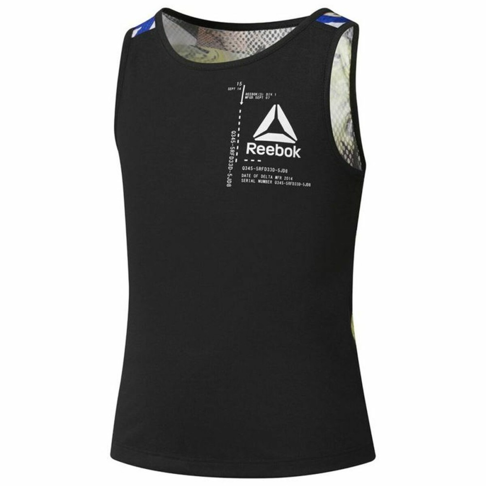 Maillot de Corps sans Manches pour Femme Reebok Tank Noir