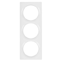 Cadre de finition pour interrupteur d'éclairage Fibaro FG-Wx-PP-0004 Blanc 1 Pièce