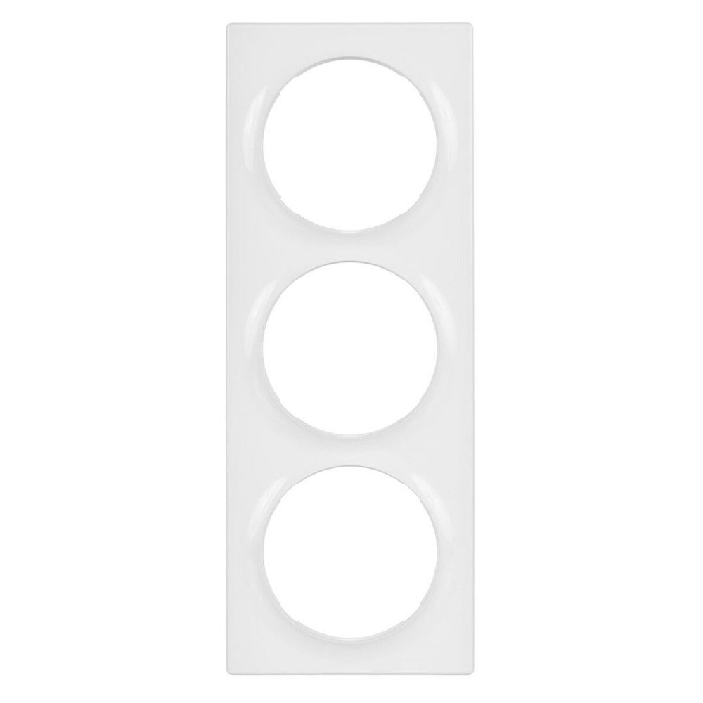 Cadre de finition pour interrupteur d'éclairage Fibaro FG-Wx-PP-0004 Blanc 1 Pièce