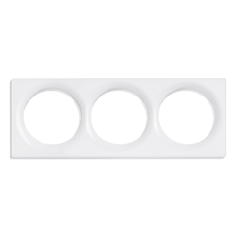 Cadre de finition pour interrupteur d'éclairage Fibaro FG-Wx-PP-0004 Blanc 1 Pièce