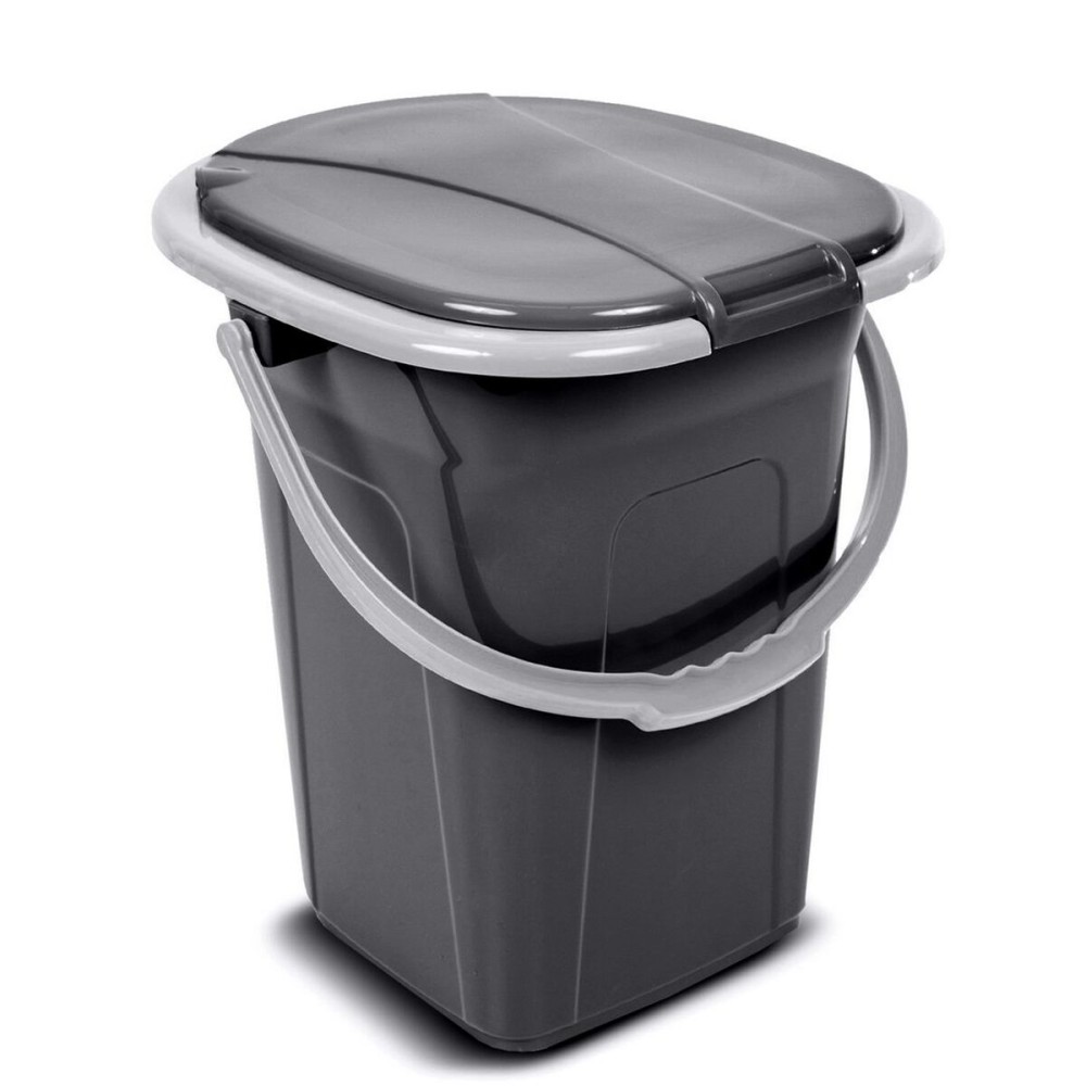 Tragbare Toilette Greenblue GB320AG Schwarz Grau 19 L