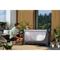 Lit de bébé Kinderkraft KCLEOD00GRY0000