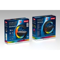 Lampe de bureau Activejet AJE-SOLO RGB Black Noir Multicouleur Plastique 2,8 x 43,5 x 8 cm