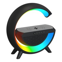 Lampe de bureau Activejet AJE-SOLO RGB Black Noir Multicouleur Plastique 2,8 x 43,5 x 8 cm